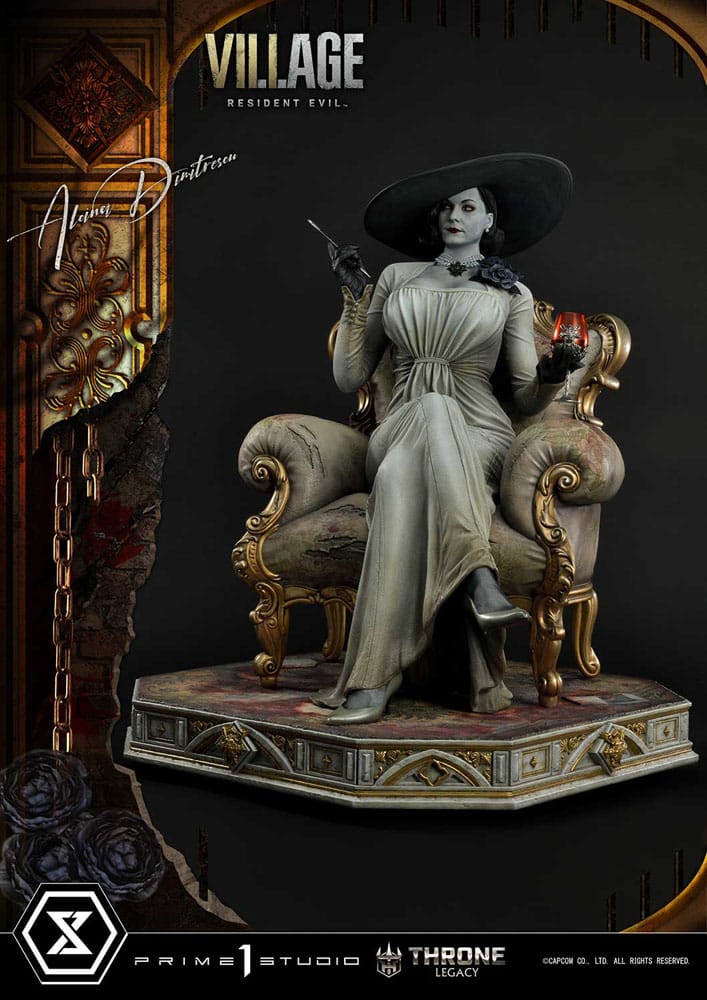 Resident Evil Village Throne Legacy Collection Statue 1/4 Alcina Dimitrescu