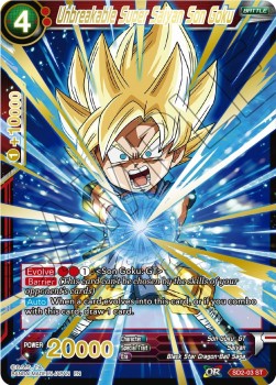 Single Dragon Ball Unbreakable Super Saiyan Son Goku (V.2 - Starter Rare)