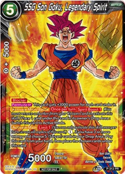Single Dragon Ball SSG Son Goku, Legendary Spirit (P-312 PR) Foil - English