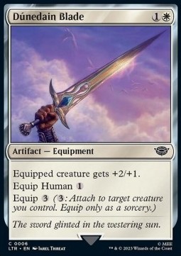 Single Magic The Gathering Dúnedain Blade (006 The Lord of the Rings)