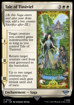 Single Magic The Gathering Tale of Tinúviel (034 The Lord of the Rings)
