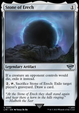 Single Magic The Gathering Stone of Erech (251The Lord of the Rings)