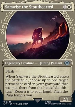 Single Magic The Gathering Samwise the Stouthea (306 The Lord of the Rings)