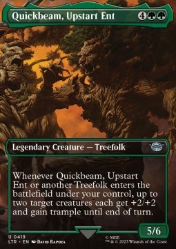 Single Magic The Gathering Quickbeam, Upstart E (419 The Lord of the Rings)