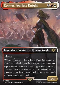 Single Magic The Gathering Éowyn, Fearless Knig (430 The Lord of the Rings)