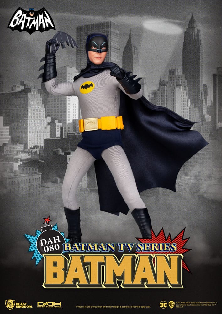 DC Comics Dynamic 8ction Heroes Action Fig 1/9 Batman TV Series Batman 24cm