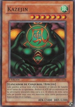 Single Yu-Gi-Oh! Kazejin (PMT-P026) - Português