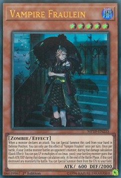 Single Yu-Gi-Oh! Vampire Fraulein (MP19-EN235) - English