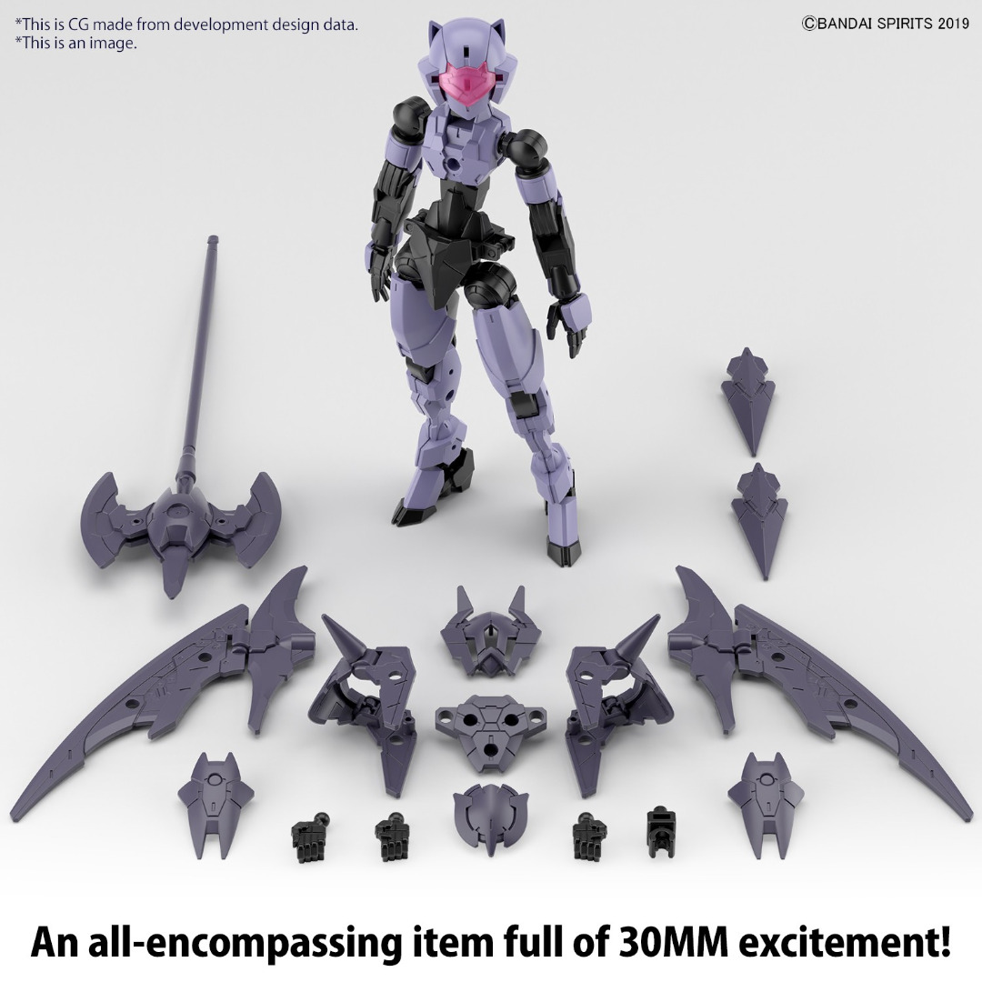 Gundam: 30MM - EXM-E7r Spinatia Reaper Type 1:144 Model Kit