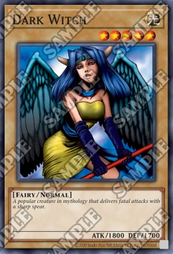 Single Yu-Gi-Oh! Dark Witch (SRL-EN019) - English