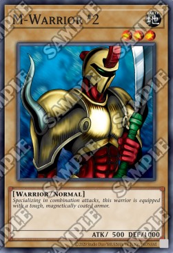 Single Yu-Gi-Oh! M-Warrior #2 (LOB-EN077) - English