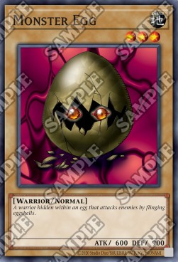 Single Yu-Gi-Oh! Monster Egg (LOB-EN017) - English