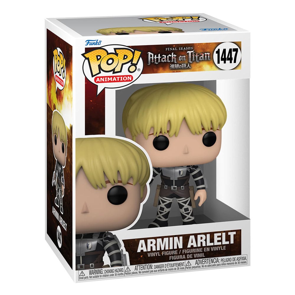 Attack on Titan POP! Animation Vinyl Figures Armin Arlert 9 cm
