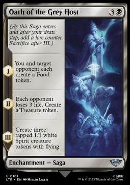 Single Magic The Gathering Oath of the Grey Host (0101 Lord of the Rings)