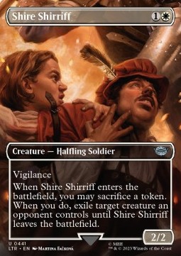 Single Magic The Gathering Shire Shirriff (0441 Lord of the Rings) EN
