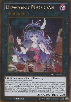 Single Yu-Gi-Oh! Downerd Magician (PGL2-EN047) - English