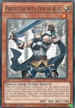 Single Yu-Gi-Oh! Protector with Eyes of Blue (MP17-EN011) - English
