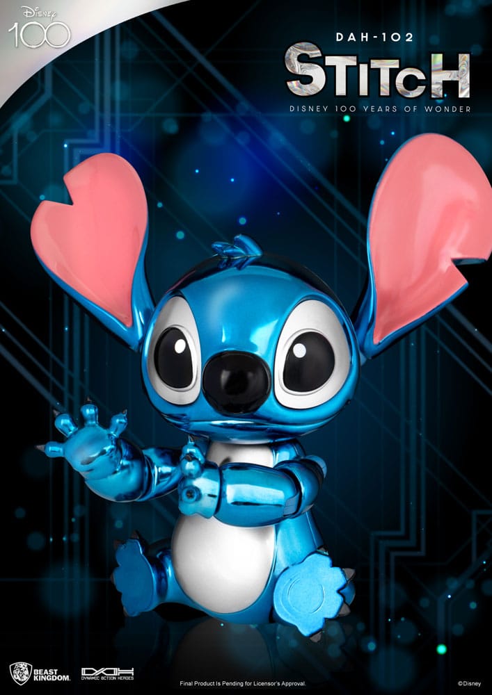 Disney 100 Years of Wonder Dynamic 8ction Heroes Action Figure 1/9 Stitch