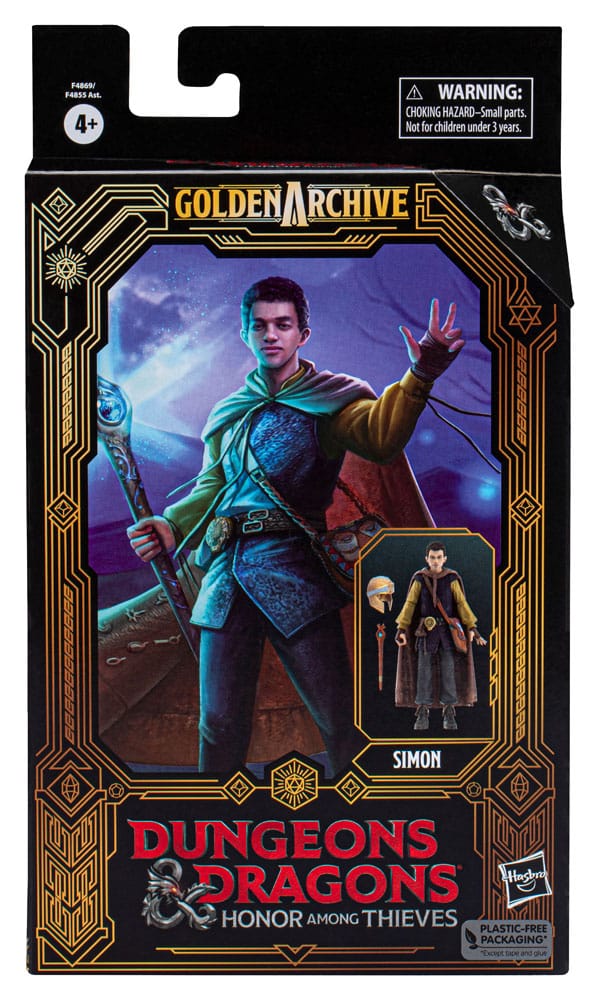 Dungeons & Dragons: Honor Among Thieves Golden Archive Action Figure Simon