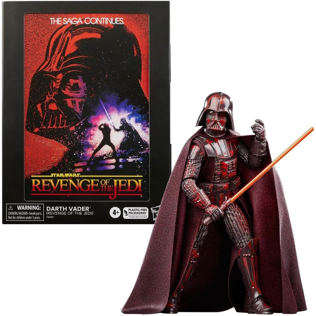 Star Wars Black Series Darth Vader Revenge of the Jedi Action Figure 15 cm