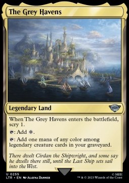 Single Magic The Gathering The Grey Havens (Lord of the Rigs-255) Eng