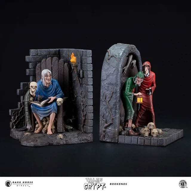 Tales from the Crypt Bookends Crypt-Keeper, Vault-Keeper & The Old Witch