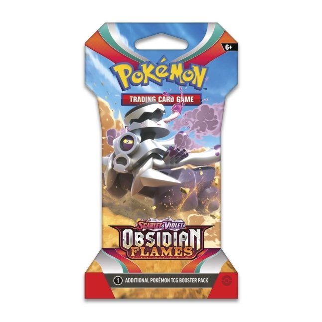 Pokémon - Obsidian Flames Sleeved Booster (English)