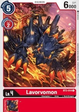Single Digimon Lavorvomon (BT2-014) - English