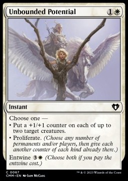 Single Magic The Gathering Unbounded Potential (CMM-067) - English