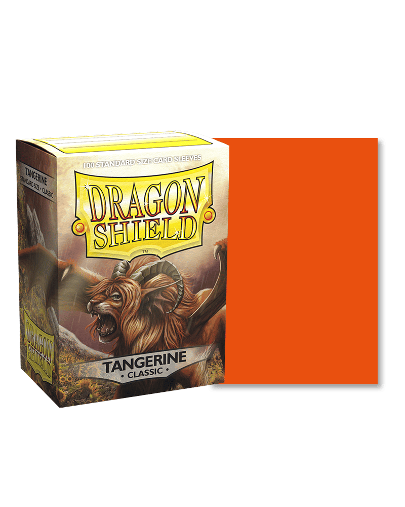 Dragon Shield Classic Sleeves - Tangerine (100 Sleeves)