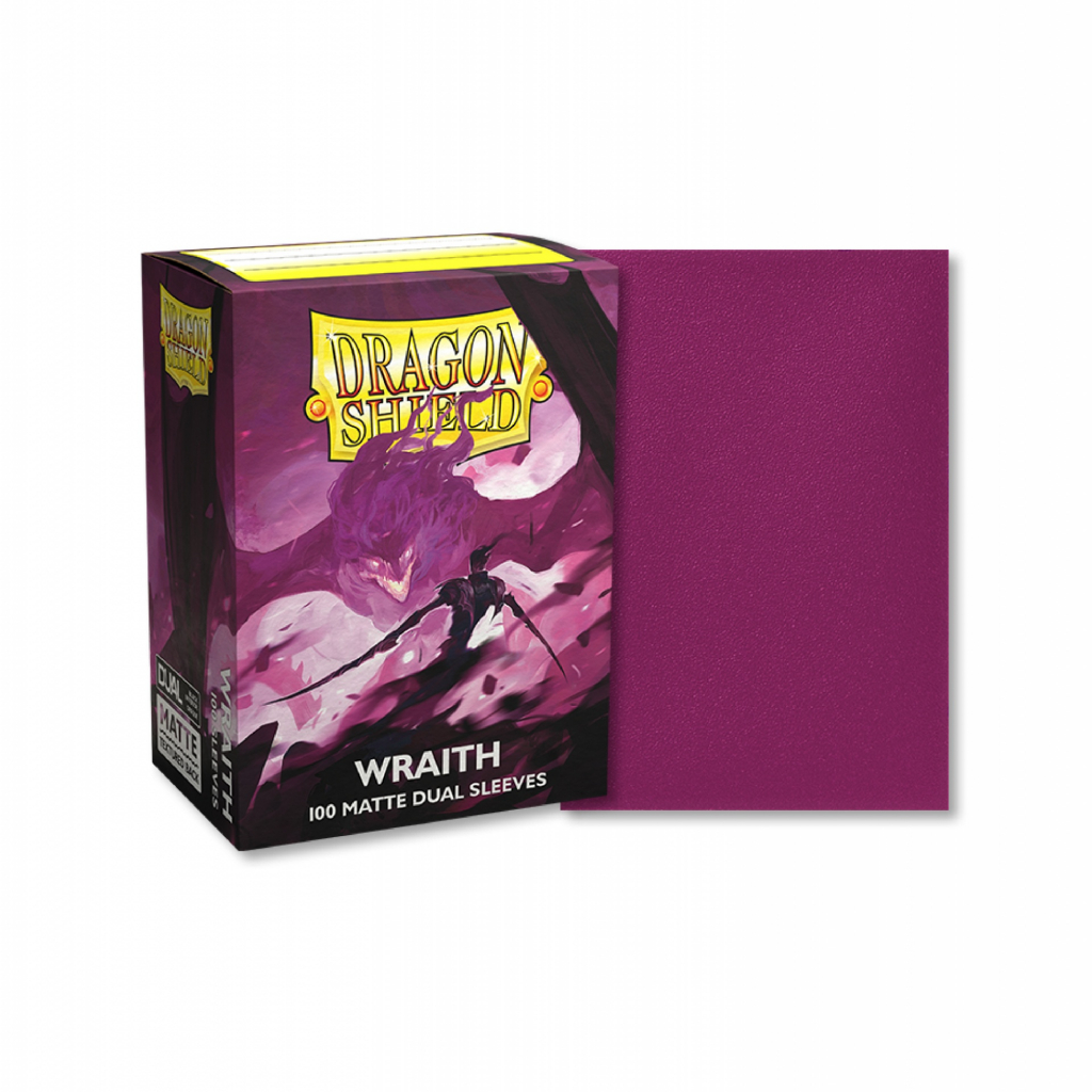 Dragon Shield Dual Matte Sleeves - Wraith Alaric, Chaos Wraith 100 Sleeves