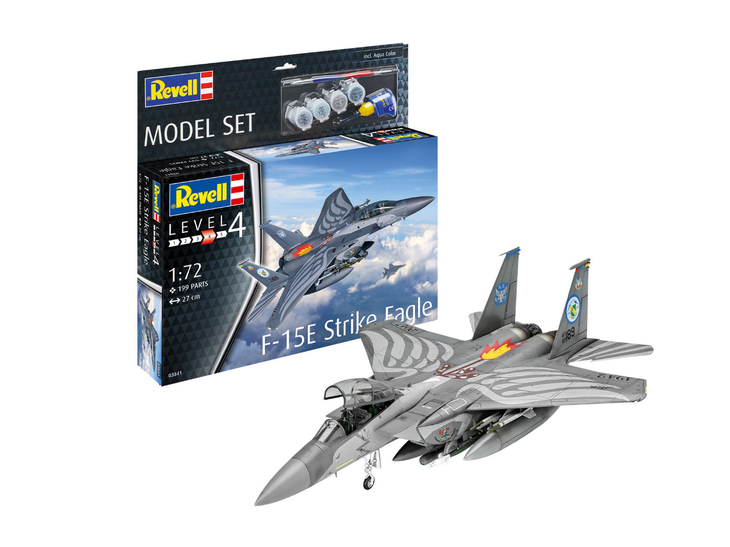 Revell Model Set F-15E Strike Eagle Scale 1:72