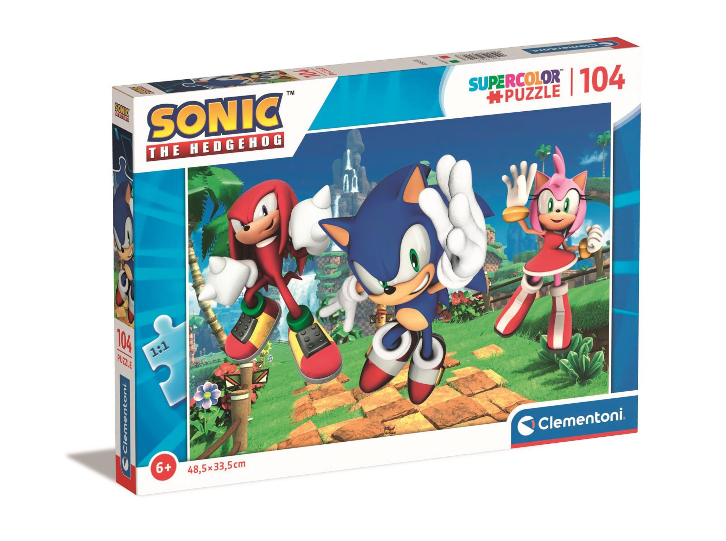 Clementoni Puzzle Sonic (104 Peças)