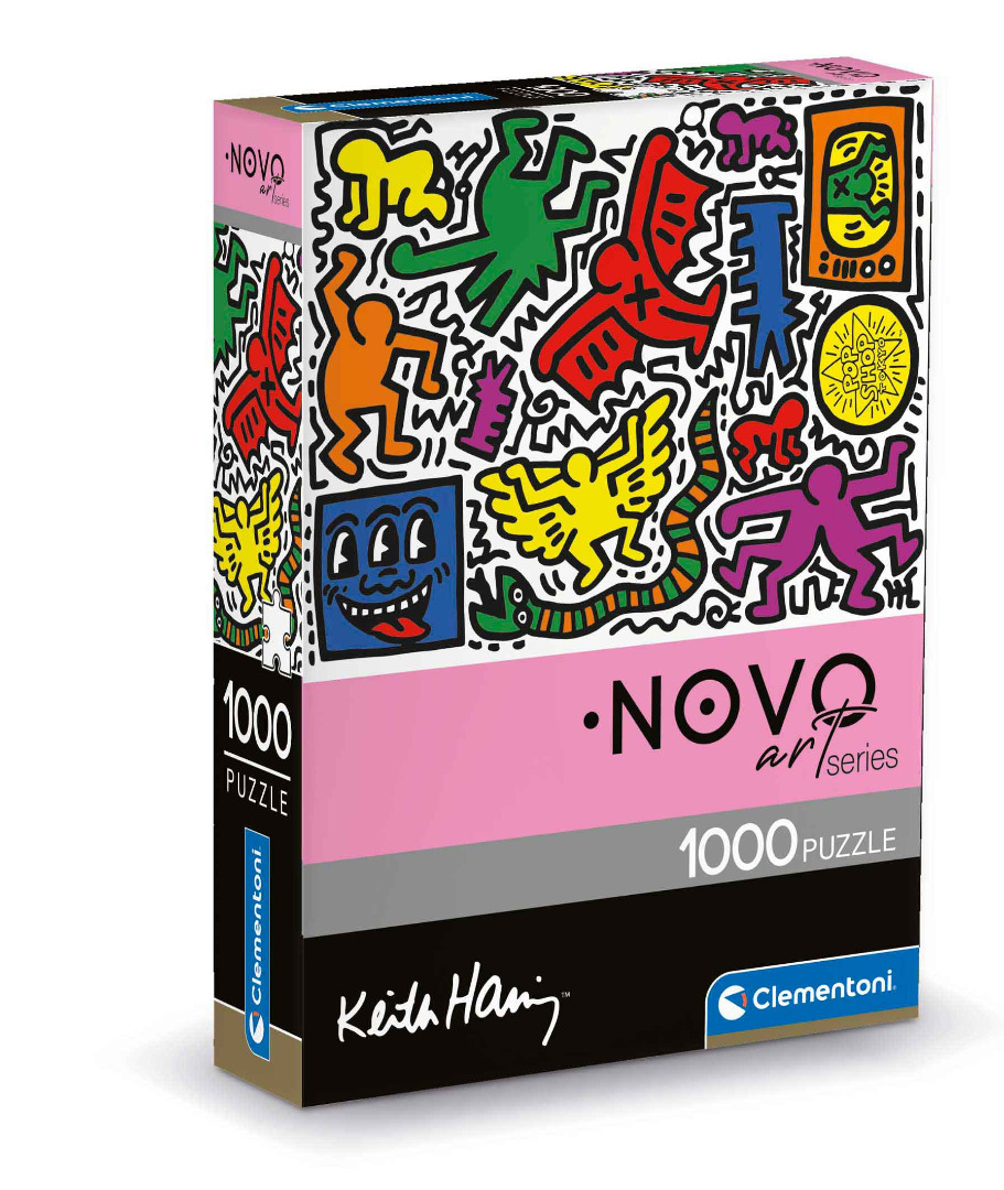 Clementoni Puzzle Art Series Keith Haring (1000 peças)