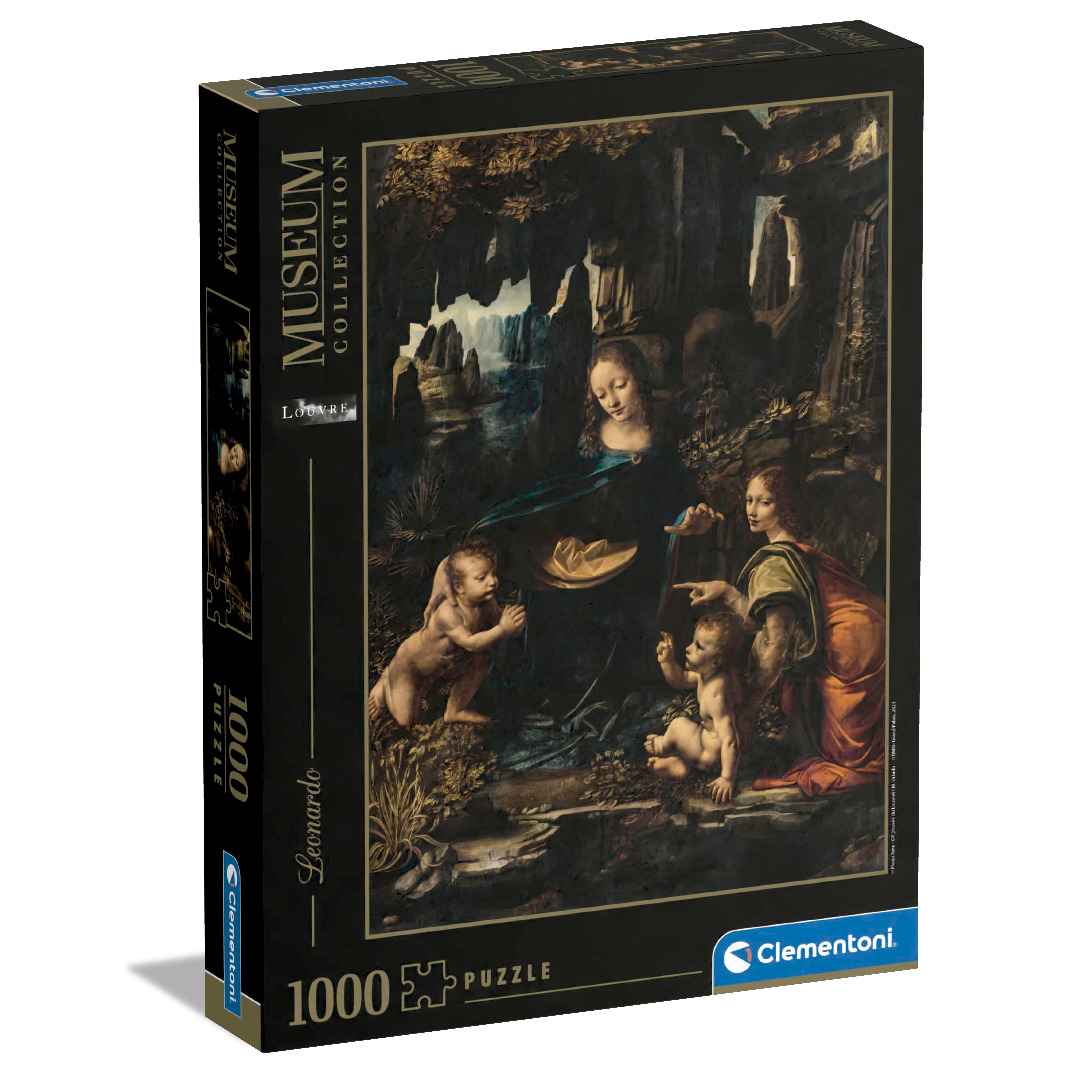 Clementoni Puzzle Leonardo da Vinci The Virgin of the Rocks (1000 peças)