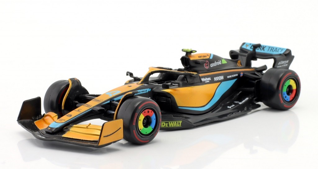 Bburago McLaren Formula Team MCL36 Lando Norris #4 Scale 1:43