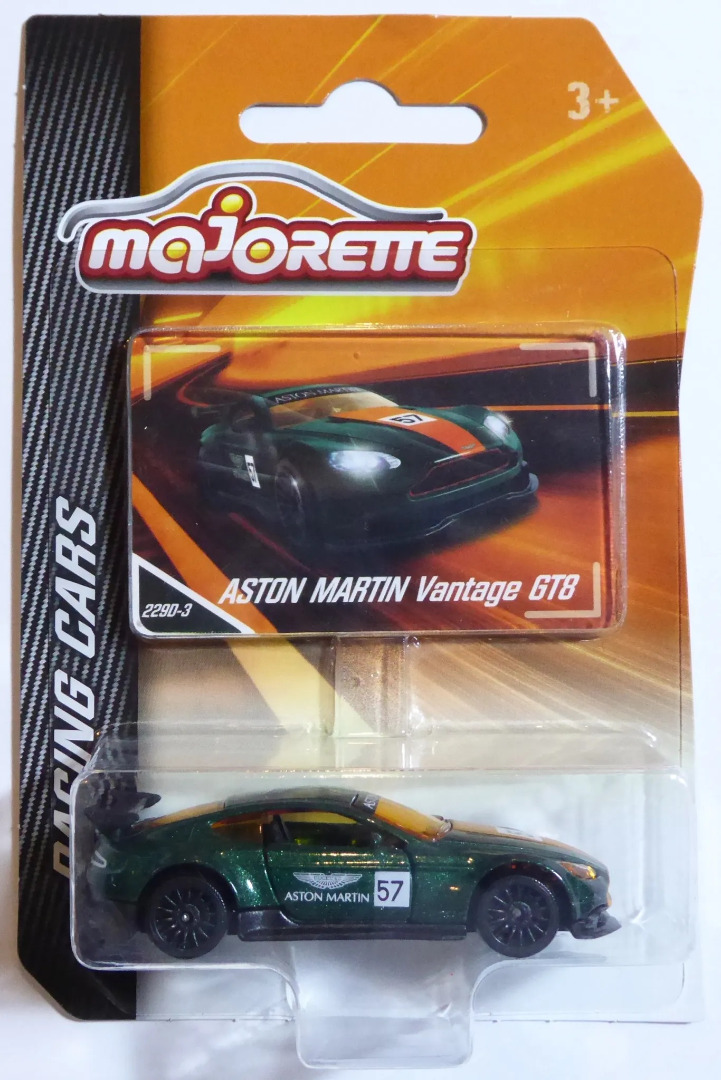 Majorette Racing Cars Aston Martin Vantage GT8 1/64