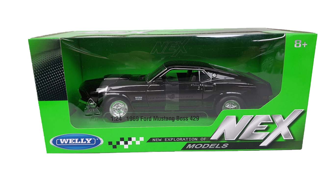 Welly NEX 1969 Ford Mustang Boss 429 1/24