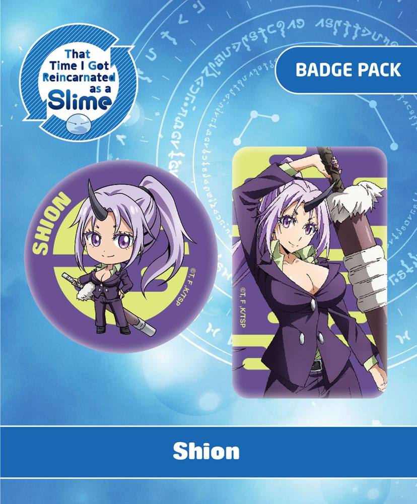 That Time I Got Reincarnated as a Slime Pin Badges 2-Pack Shion