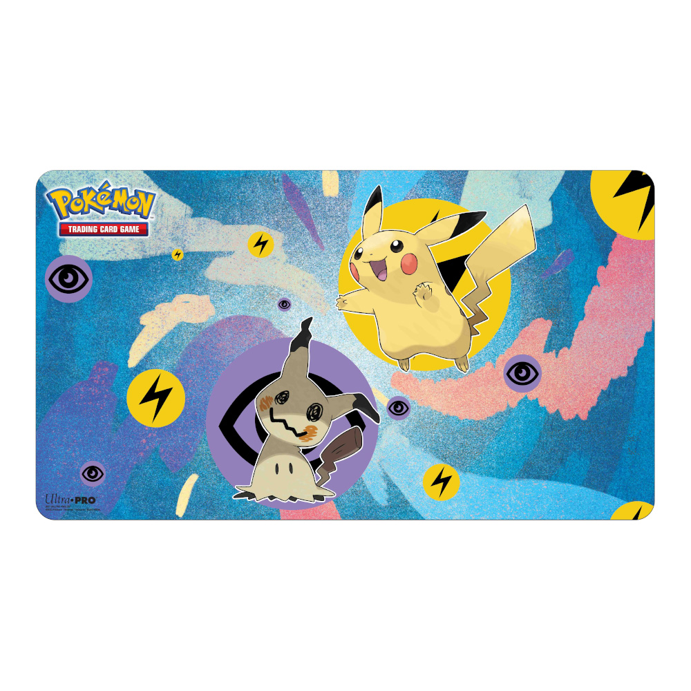 UP - Pikachu & Mimikyu Playmat for Pokémon