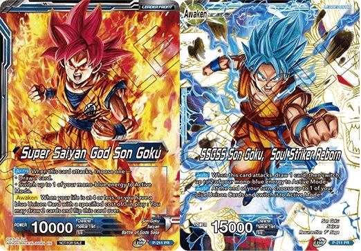 Single Dragon Ball Super SSGSS Son Goku, The Soul Striker Foil - En