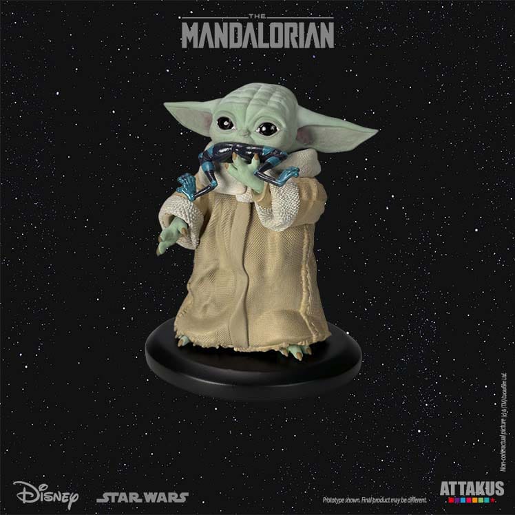 Star Wars: The Mandalorian Classic Collection Statue 1/5 Grogu Eating Frog 