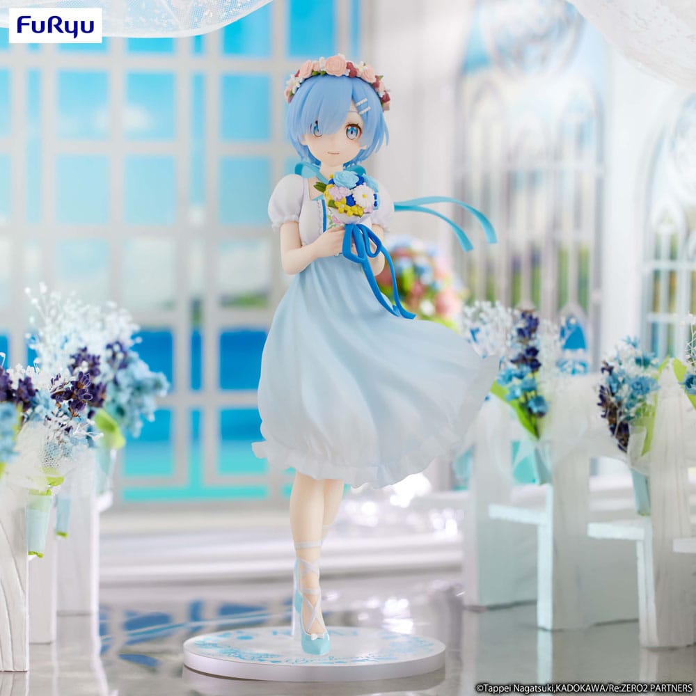 Re:Zero Starting Life in Another World Trio-Try-iT Statue Rem Bridesmaid