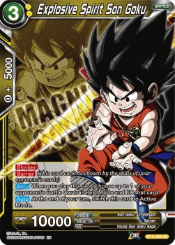 Single Dragon Ball Super Explosive Spirit Son Goku - En
