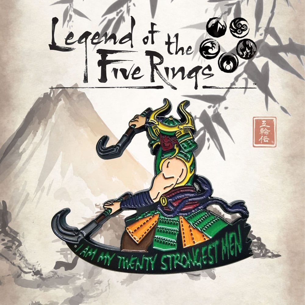 Legend of the Five Rings Pin Badge Yorimoto Limited Edition