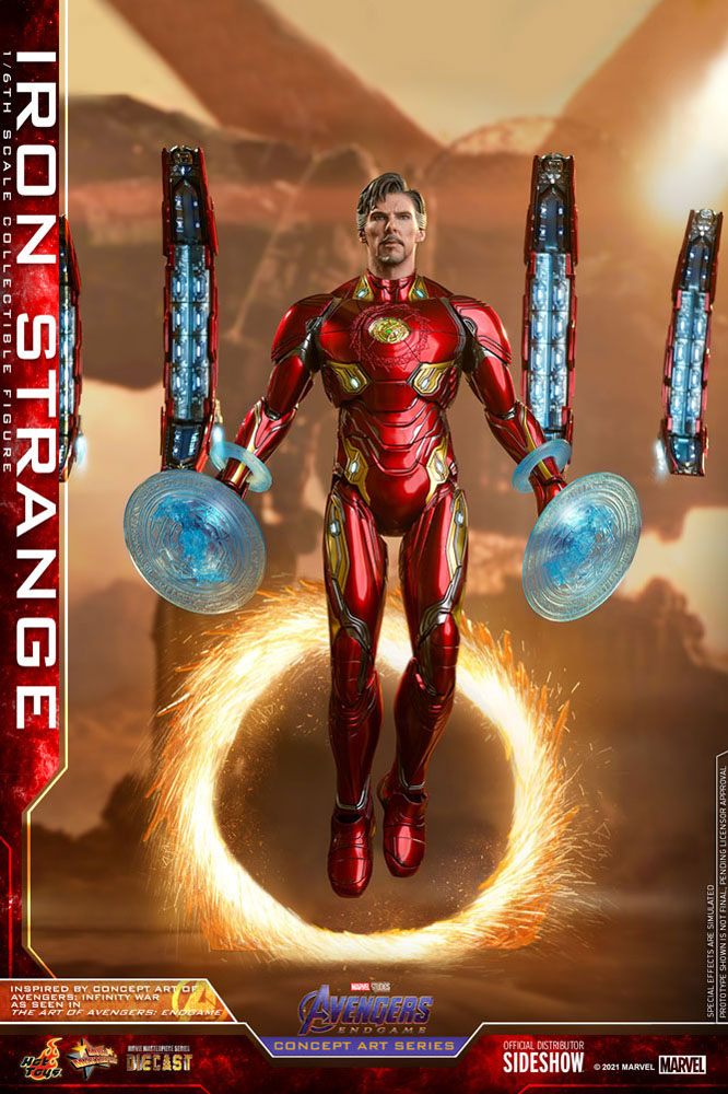 Avengers: Endgame Concept Art Series PVC Action Figure 1/6 Iron Strange 32 