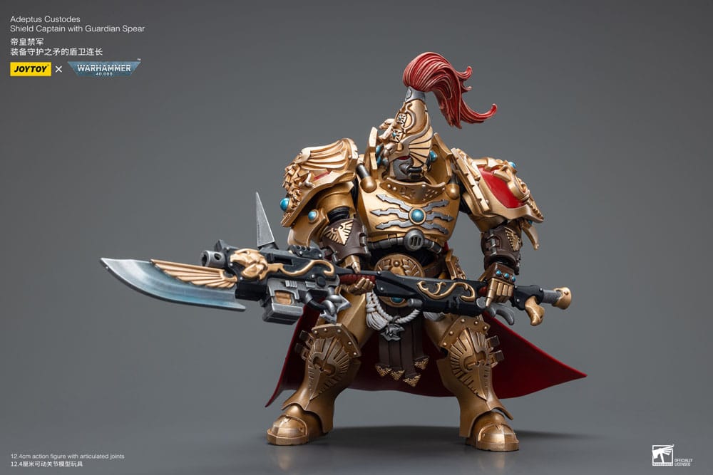 Warhammer 40k AF 1/18 Adeptus Custodes Shield Captain with Guardian Spear