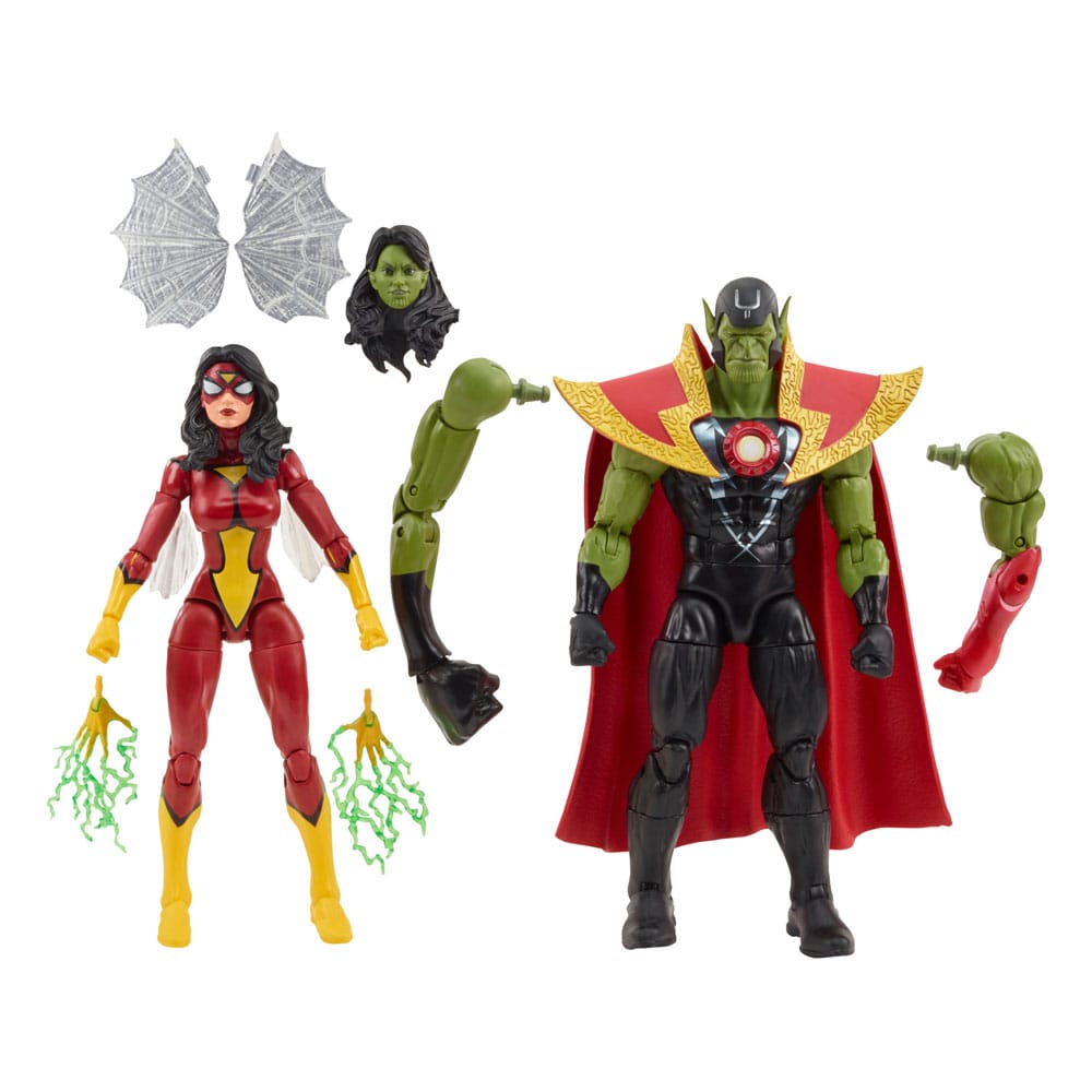 Marvel Legends Action Figures Skrull Queen & Super-Skrull 15 cm