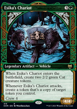 Single Magic The Gathering Esika's Chariot (KHM-315) - English