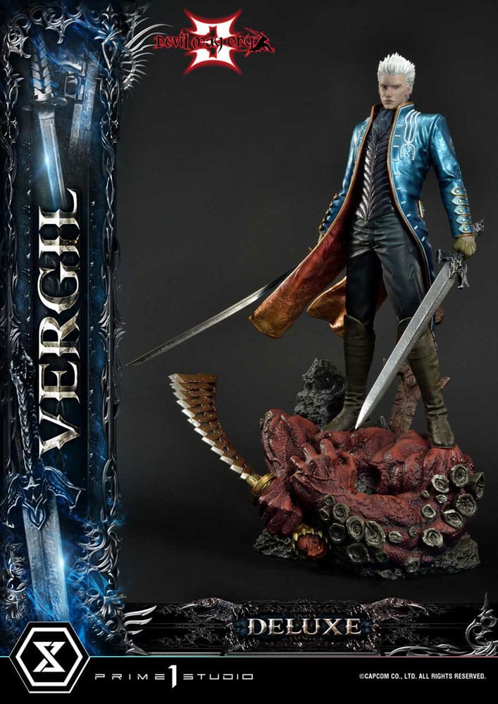 Devil May Cry 3 Ultimate Premium Statue 1/4 Vergil Deluxe Version 69 cm